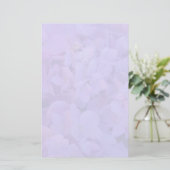 Lavender Hydrangea Stationery Briefpapier (Staand voorkant)