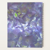 Lavender Hydrangeas licht paarse bruiloft Planner (Achterkant)