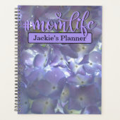 Lavender Hydrangeas #momlife Planner (Voorkant)