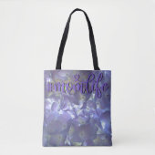 Lavender Hydrangeas Tote Bag (Voorkant)