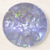 Lavender Hydrangeas Zandsteen Onderzetter (Voorkant)