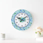 Lavender in blauw grote klok (Huis)