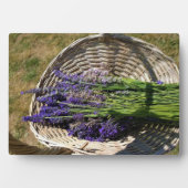Lavender in een mandje fotoplaat (voorkant)
