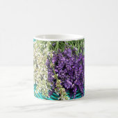 Lavender in een mandje koffiemok (Center)