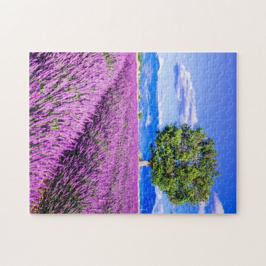 Lavender in Provence Legpuzzel (Horizontaal)
