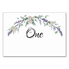 Lavender Ivory Roos en Eucalyptus Kaart