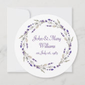 Lavender Jubileum, wit Kaart (Voorkant)