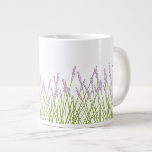 Lavender Jumbo Mug Grote Koffiekop (Voorkant rechts)