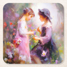 Lavender Kartonnen Onderzetters