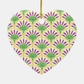 Lavender Keramisch Ornament (Achterkant)