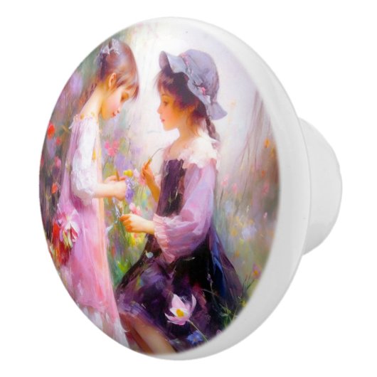 Lavender Keramische Knop (Rechts)