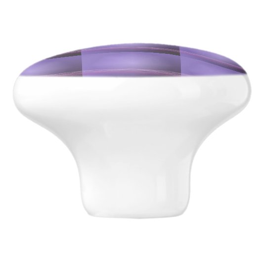 Lavender Keramische Knop (Zijkant)
