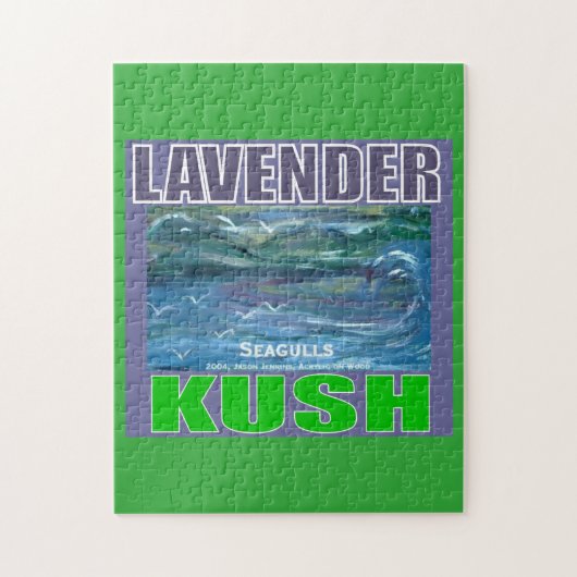 LAVENDER KUSH LEGPUZZEL (Verticaal)