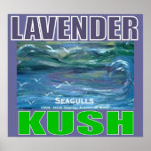 LAVENDER KUSH POSTER (Voorkant)