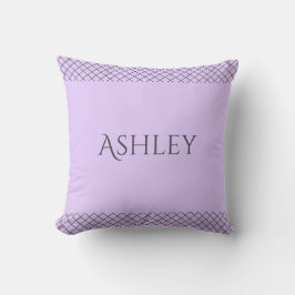 Lavender Labrador Retriever Matching Personalized Kussen