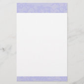 Lavender Lace Border Briefpapier (Voorkant)