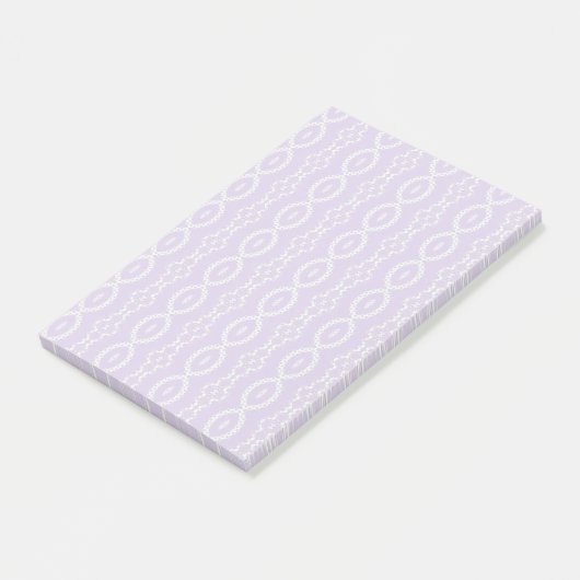Lavender Lace Post-it® Notes (Schuin)