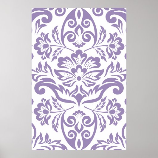 Lavender Lace Regency Gallery Wedding Poster 2 (Voorkant)