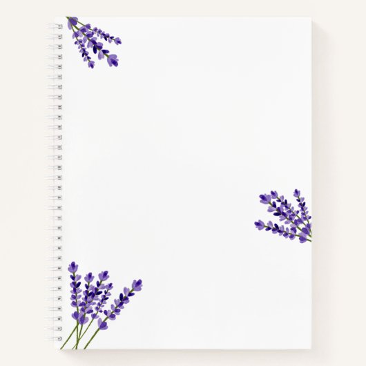 Lavender-laptop Notitieboek (Voorkant)