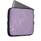 Lavender  laptop sleeve (Voorkant Rechts)