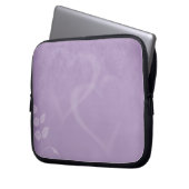 Lavender  laptop sleeve (Voorkant Links)