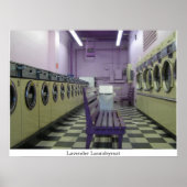 Lavender Laundrymat Poster (Voorkant)