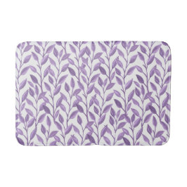 Lavender Leaves Badmat