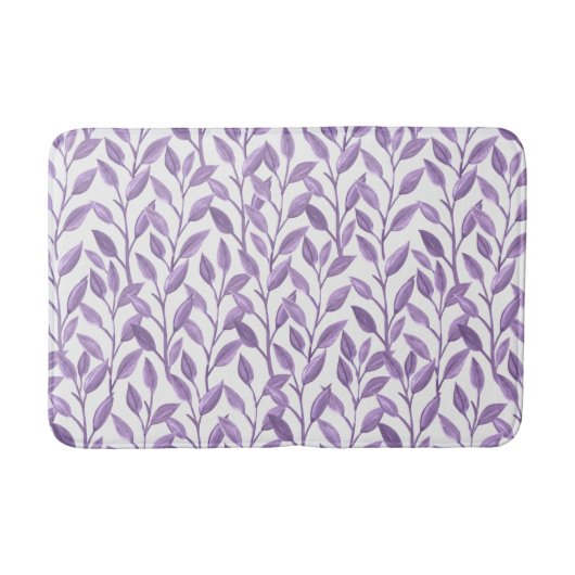 Lavender Leaves Badmat (Voorkant)