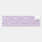 Lavender Leaves Bumpersticker (Voorkant)