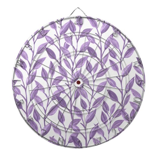 Lavender Leaves Dartbord (Voorkant)