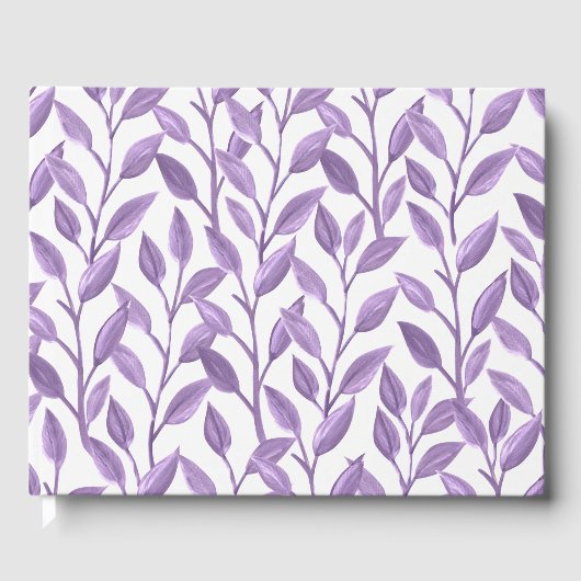 Lavender Leaves Gastenboek (Voorkant)