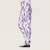 Lavender Leaves Leggings (Links)