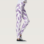 Lavender Leaves Leggings (Rechts)