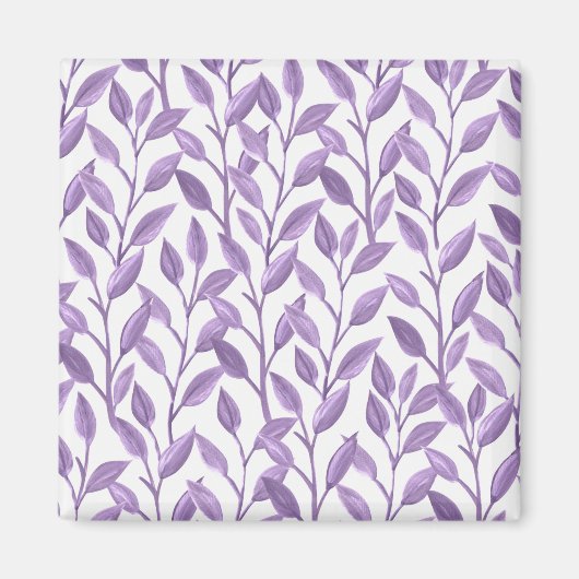 Lavender Leaves Magneet (Voorkant)