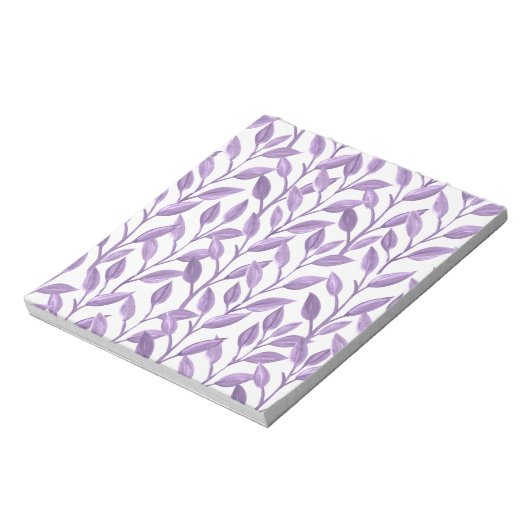 Lavender Leaves Notitieblok (Linkerzijde)