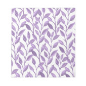Lavender Leaves Notitieblok (Voorkant)