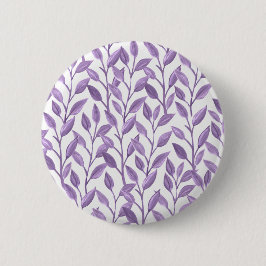 Lavender Leaves Ronde Button 5,7 Cm