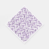 Lavender Leaves Servet (Hoek)