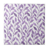 Lavender Leaves Tegeltje (Voorkant)