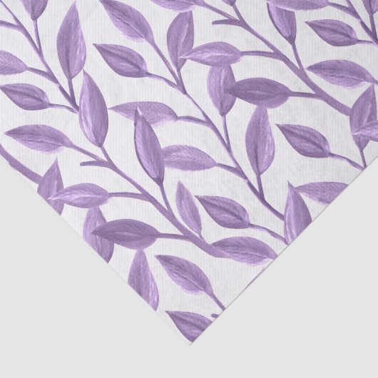Lavender Leaves Tissuepapier (Detail)