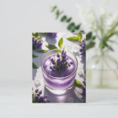 Lavender Lemonade Briefkaart (Staand voorkant)