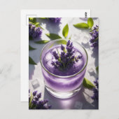 Lavender Lemonade Briefkaart (Voorkant / Achterkant)