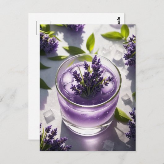 Lavender Lemonade Briefkaart (Voorkant / Achterkant)