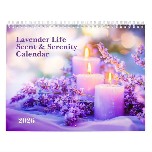 Lavender Life – 2026 Scent & Serenity Calendar Kalender (Hoes)