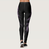 Lavender Lightning Strikes Spandex-Leggings Leggings (Achterkant)