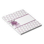 Lavender Lila Flowers Snoep Bar Wrappers N Notitieblok (Schuin)
