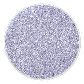 Lavender Lila Paars Glitter  Keramische Knop (Voorkant)