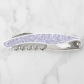 Lavender Lila Paars Glitter  Kurkentrekker (Achterkant)