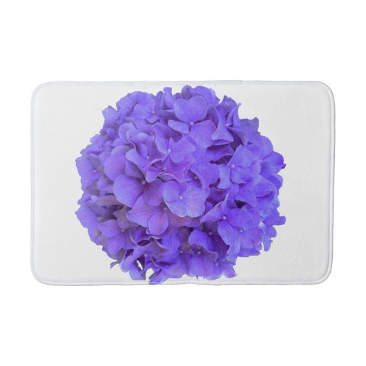 Lavender lila paars Hydrangeas purple Flowers Badmat (Voorkant)