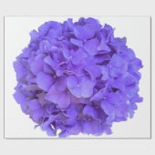 Lavender lila paars Hydrangeas purple Flowers Cadeaupapier (Vlak)